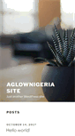 Mobile Screenshot of aglownigeria.org